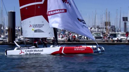 Voile - Tour de France : Le doublé pour Troussel à Roscoff