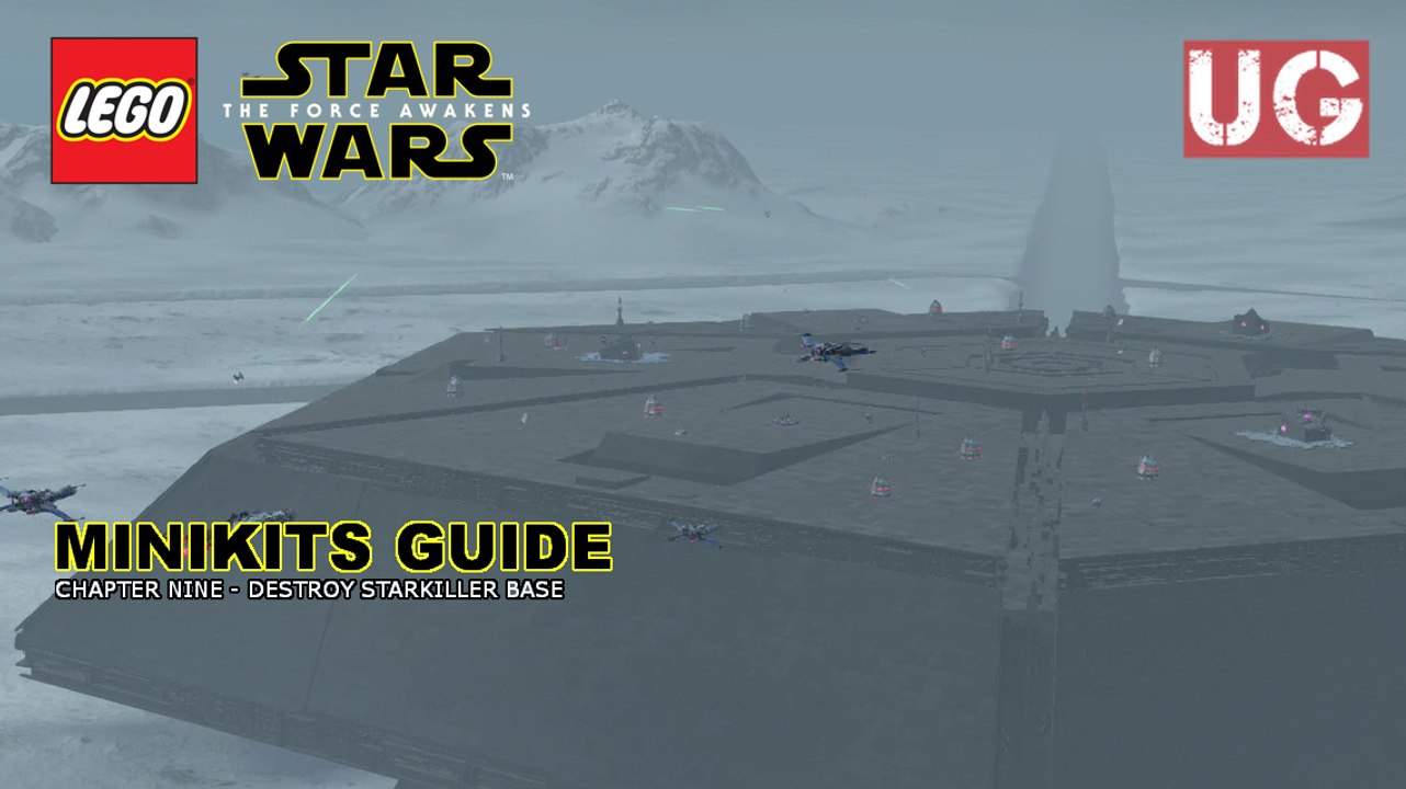 LEGO Star Wars: The Force Awakens - Chapter 9 - Destroy Starkiller Base Minikit Guide