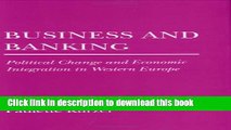 [PDF] Business and Banking: Political Change and Economic Integration in Western Europe (Cornell