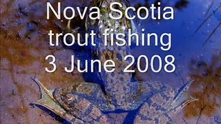 Nova Scotia trout fishing part 20