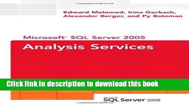 Download Microsoft SQL Server 2005 Analysis Services PDF Free