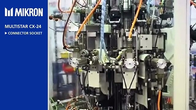 Rotary Transfer MIKRON - Multistar CX-24 - macchina transfer Rundtaktmaschine Connector Socket