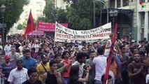 Thousands March in Greece in Support of Refugees