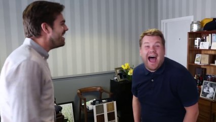 Warming Up Before Late Late Show