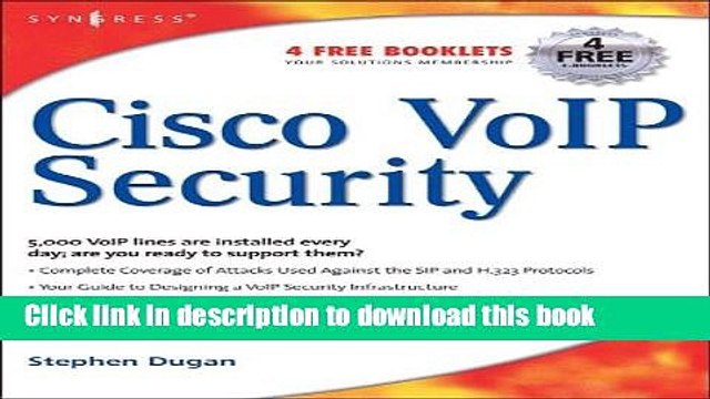 Download Cisco Voice Over IP Security Ebook Online