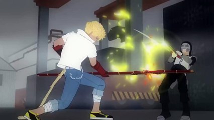 RWBY~Blake, Sun and Penny vs Torchwick