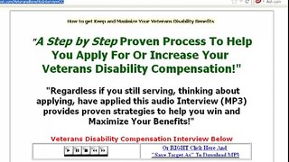 Get 23 Veterans Disability Secrets   www.VeteransDisabilityDigest.com