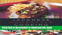 Read Japanese Homestyle Cooking: Quick and Delicious Favorites (Learn to Cook Series)  Ebook Online