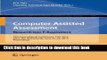 Read Computer Assisted Assessment. Research into E-Assessment: 18th International Conference, CAA