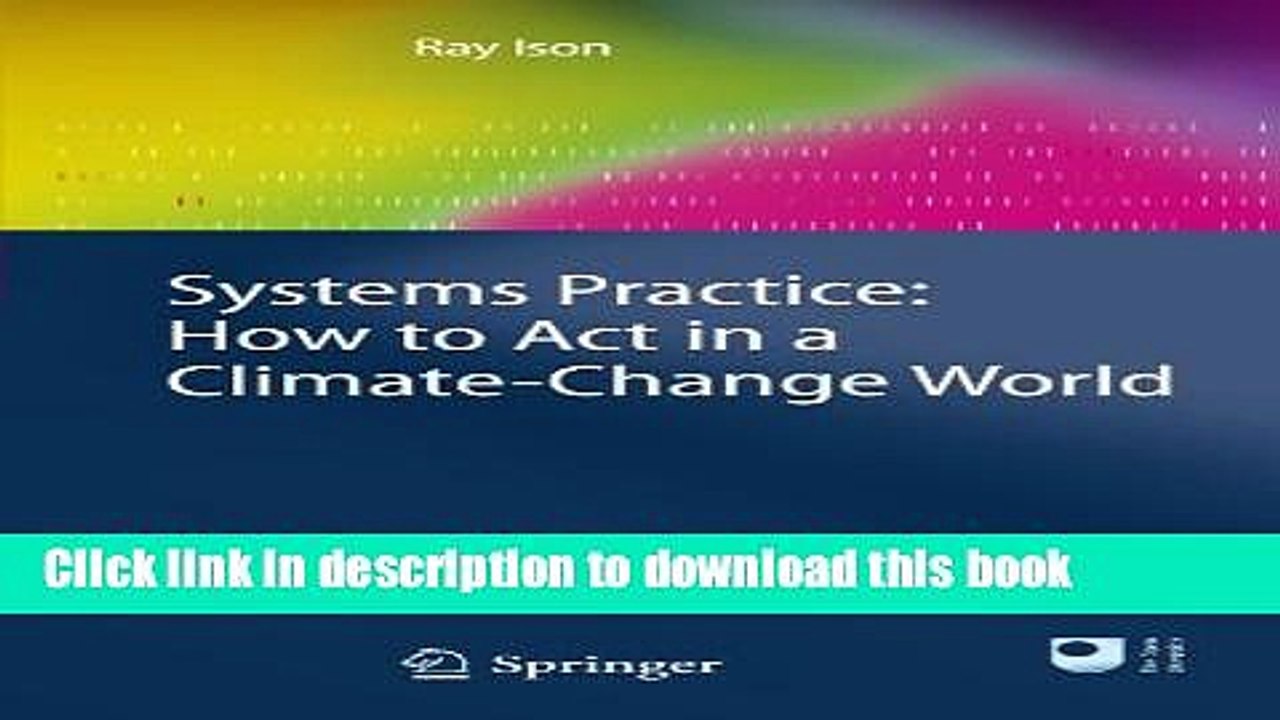 Read Systems Practice: How to Act in a Climate Change World Ebook Free
