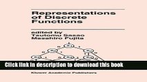 Read Representations of Discrete Functions PDF Free