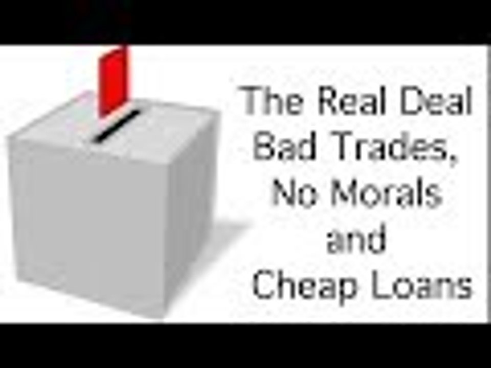 The Real Deal: Political pawns, no morals and discount the discount rate 6-8-14
