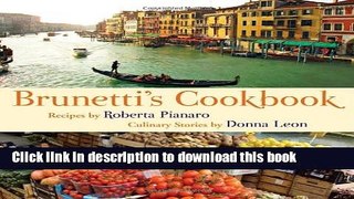 Read Brunetti s Cookbook  Ebook Free