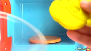 Paw Patrol Play Doh Surprises LEARN Colours with Magical Microwave