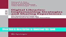 Read Digital Libraries: Implementing Strategies and Sharing Experiences: 8th International