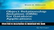 Read Object Relationship Notation (ORN) for Database Applications: Enhancing the Modeling and