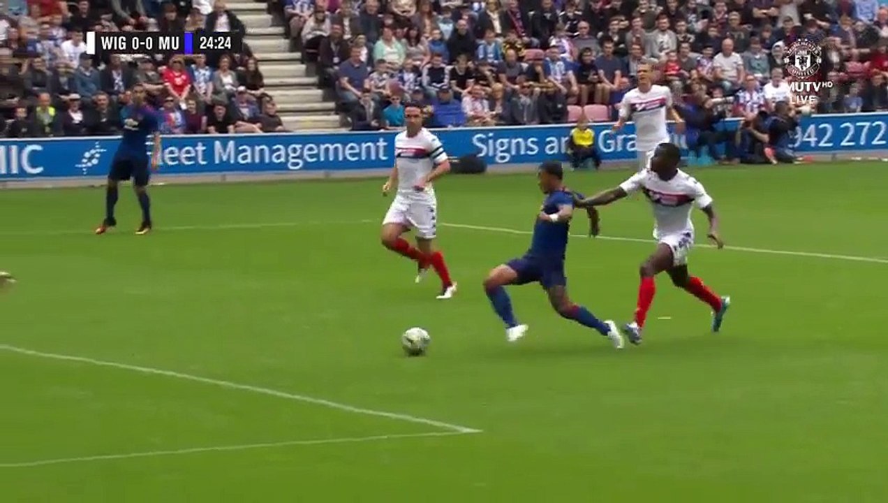 Wigan Athletic vs Manchester United 0-2 All Goals & Highlights HD 16.07.2016