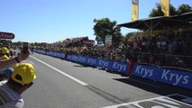 Vidéo arrivée Tour de France à Villars