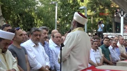 Bursa'da Şehitleri Çin Gıyabi Cenaze Namazı Kılındı