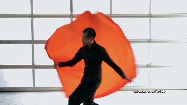 Worship Flag Dance (Psalm 23 in Hebrew - Tanner Lindstrome) CALLED TO FLAG banners ft David