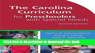 Read Book The Carolina Curriculum for Preschoolers with Special Needs (CCPSN), Second Edition