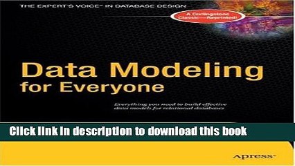 Download Data Modeling for Everyone  PDF Online