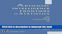 Read Artificial Intelligence Frontiers in Statistics: Al and Statistics III  Ebook Online