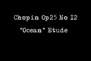 Chopin Op 25 No 12 