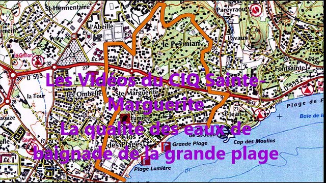 Qualité eaux de baignade la Ciotat Grande Plage - rejets en mer 2016 07 15