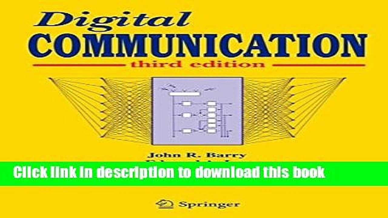 Read Digital Communication Ebook Free