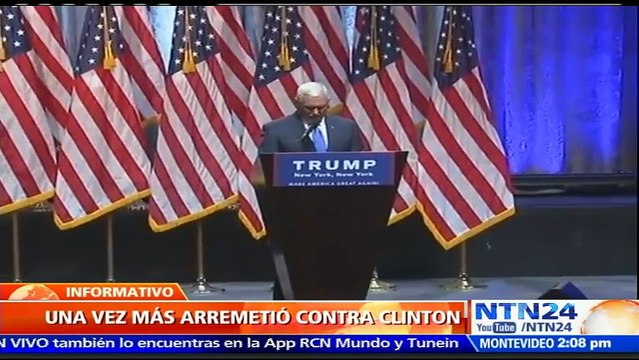 Es una persona sólida : Trump presenta a Mike Pence como fórmula vicepresidencial ante eventual candidatura