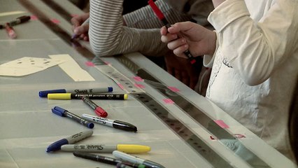 FID 2016 - Atelier n°1 dessin et grattage pellicule - Les sentiers & Studio fotokino