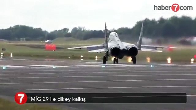 MİG 29 ile dikey kalkış 2015 RUSYA