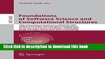 Read Foundations of Software Science and Computational Structures: 10th International Conference,