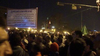 Tahrir Square Cairo 22 Nov.