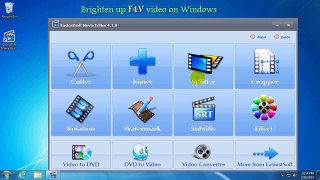 Brighten Up .F4V Video, Brighten .F4V File Windows 10 Windows 7