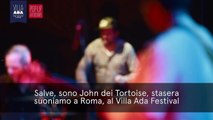 Due chiacchiere con John dei Tortoise a Villa Ada- Roma- Viteculture