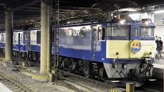 ニコン D3s HD動画作例 12/27 寝台特急北陸 上野駅発車