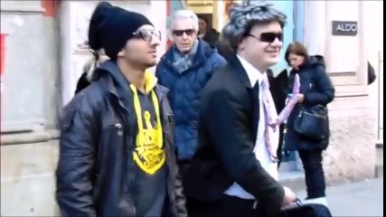 OMG Danyal becomes human statue in Public funny videos