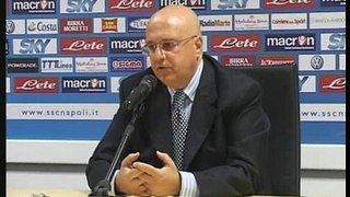 29/10/09 Conferenza stampa d'addio di Pierpaolo Marino.