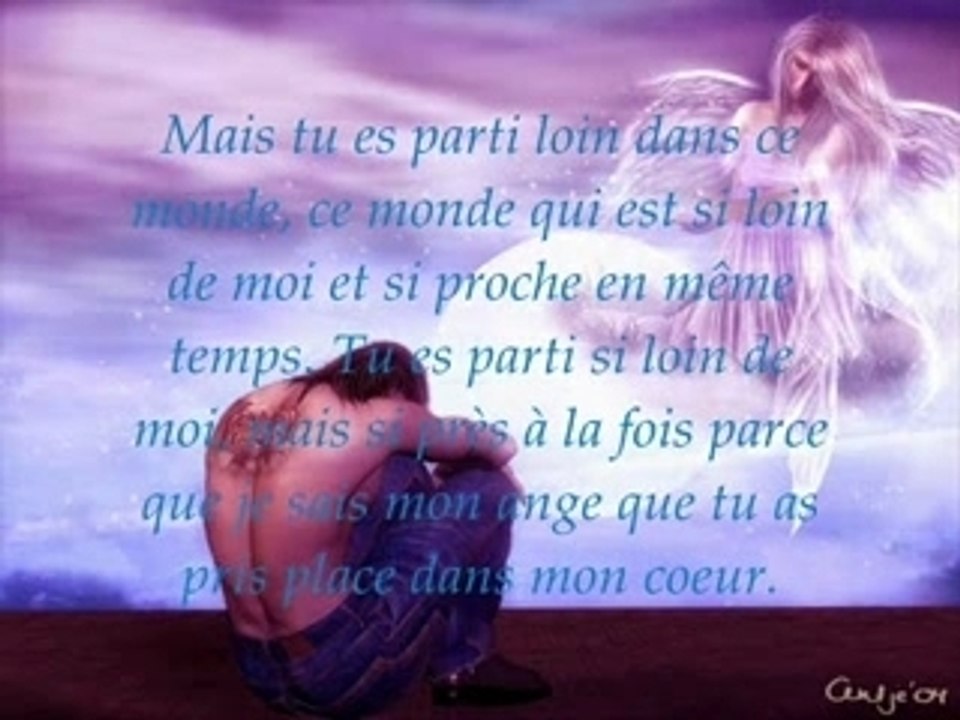 Tu es devenu ange