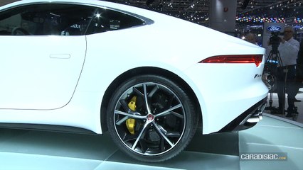 Vidéo en direct de Genève 2014 -  Jaguar F-Type Coupé, l'été c'est toujours mieux avec un chapeau