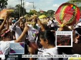 Nicaragua: realizan caminata en apoyo al gobierno de Daniel Ortega
