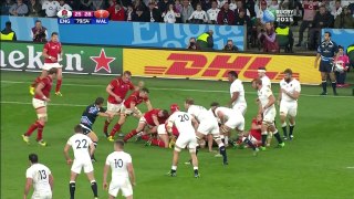 The historic moment Wales beat England in the Rugby World Cup 2015 (25 - 28) | 26/09/2015