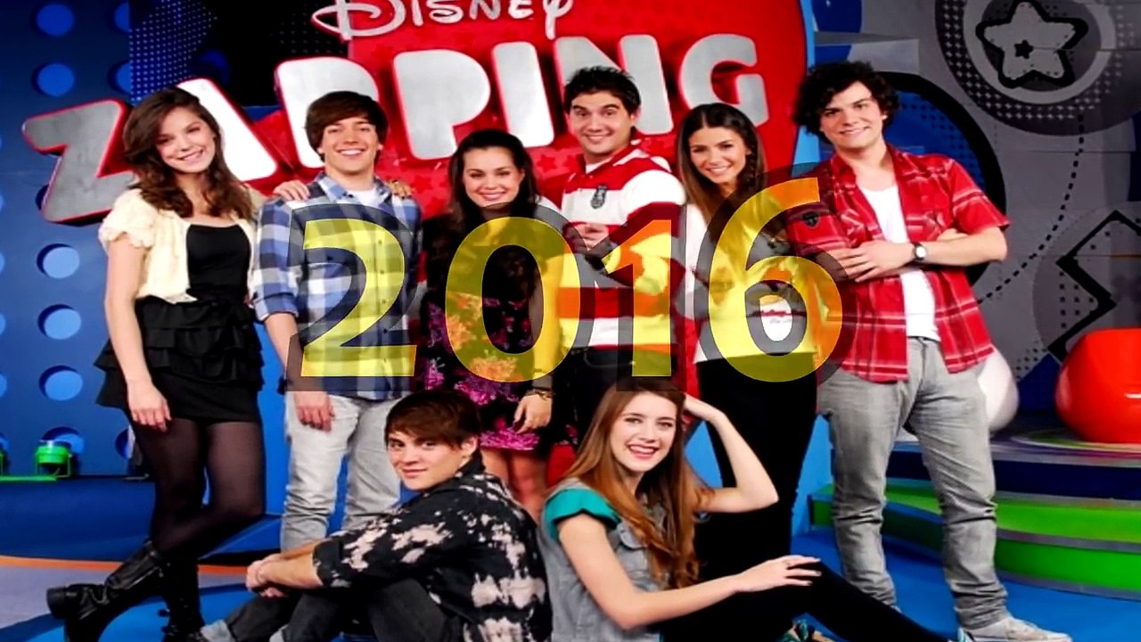 Presentadores de Zapping Zone Antes y Después 2016