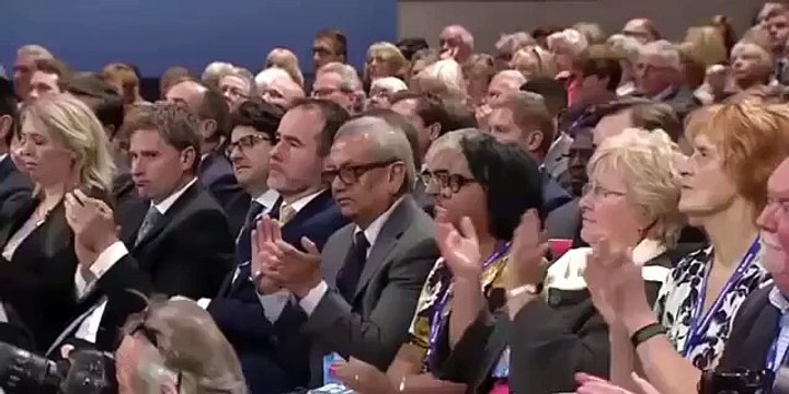 What an excellent speech by New British PM Theresa May, salute her.