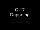 C-17 Globemaster III Short Crosswind takeoff.