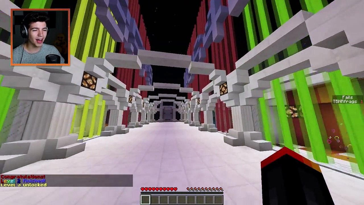 REVERSE RAINBOW DROPPER! (Minecraft)