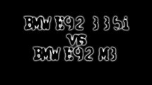 BMW E92 335i vs BMW E92 M3 (2010.05.20)