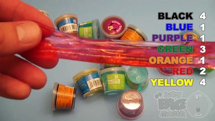 Learn Colours With Ooze and Glitter Putty! Fun Learning Contest!_12